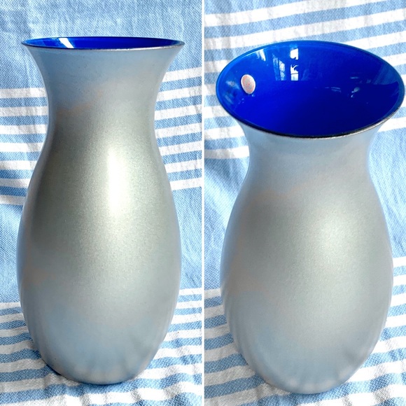 Other - Matte Silver Table Vase
